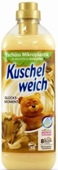 Kuschelweich, Kuschelweich avivaz, Kuschelweich glucksmoment, Kuschelweich 38 praní, Nemecka drogeria, dovozova drogeria, kvalitna drogeria